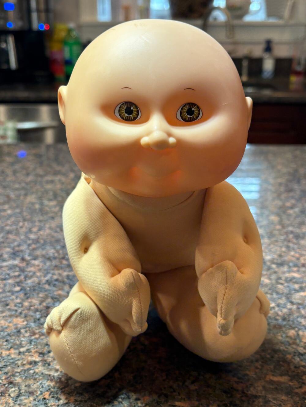 Vintage First Edition1990 Cabbage Patch Kids 12" Baby‎ Brown Eyes
